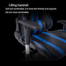 SXFYWYM Computer Desk Sedia di Modo può Essere ruotato per Moderno Ascensore Sedia da Ufficio per Comfort,Blu