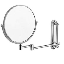 Mirror Specchio Bagno, Specchio a Parete, Specchio cosmetico, Specchio Pieghevole, Specchio cosmetico, Lente d'Ingrandimento, Specchio Rotante, Specchio cosmetico, Specchio WC