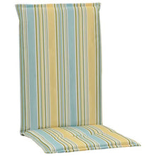 Goliraya 2 pz Cuscini Sedie Giardino con Stampa Multicolori 120x50x3 cm