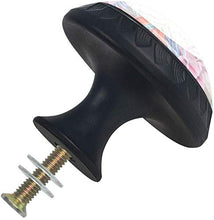 Fenicottero Pomelli per Porta Set di 4 Pomelli per Mobili Manopole per Cassetti Cucina Armadio Vetro