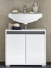 trendteam smart living Arredamenti, Facciata Bianca Lucente, Taglia unica