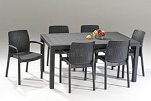 Keter Melody Table Tavolo da Giardino, Grafite