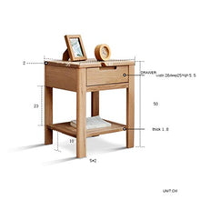 Comò e cassettiere Comodino Mobile da toeletta Soggiorno Mobili Comodino Armadietto (Color : Beige, Size : 40 * 50 * 35cm)