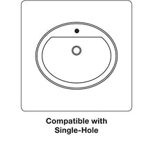 Kohler K-2287-1-0 Devonshire - Lavabo con foro singolo, K-2287-1-0