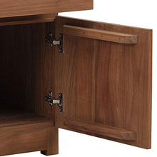 Teako - Credenza Carmelo, 45 cm, Resistente agli Agenti atmosferici