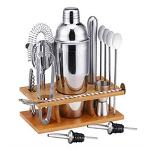 YUTRD ZCJUX 14pcs Cocktail Shaker Set 750ml Acciaio Inossidabile BARTAREND Kit Miscelatore Bevanda BARTANDE Kit Bars Set Accessori Accessori
