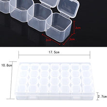 Contenitore per medicinali, plastica trasparente, 28 slot, tablet regolabile, pillola per medicinali, contenitore per gioielli, contenitore