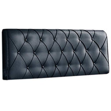Cuscino Testiera-ZHML Testiera Letto Cuscino Testiera Testiera Schienale-con Sfoderabile E Lavabile in Pelle Nera Semplice Moderna Divano-Letto Indietro ZHML