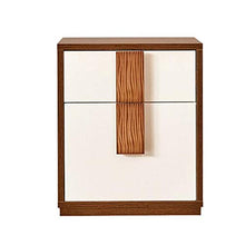 LSX-Comodino Cassettiera-Comodino Comodino Letto Doppio cassetto Modern Simplicity Storage Bedside Cabinet Bedroom Furniture OYO