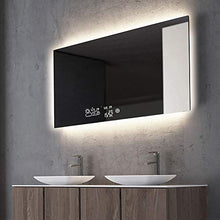 Mirror Specchio Smart One-Touch, Specchio da Bagno, Specchio a LED, Specchio da Bagno, Specchio antiappannamento e antiappannante, Specchio da Toilette