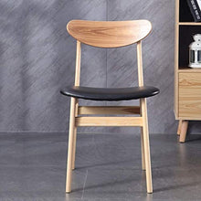 JGHGO Dining Chair Balcone Sedia di Legno Solido Schienale Chair Casa Sedia di Svago di Studio