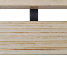 OUSEE Panchina da Giardino per Bambini 84 cm in Legno