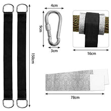 Diealles Shine Cinghie Pendenti Altalena per Alberi, 150cm Cinghie Amaca, Cinghie per Amaca All'aperto con Cuscinetti e Gancio di Protezione Dell'albero per Alberi Swing Amaca,Cuscinetto 500kg