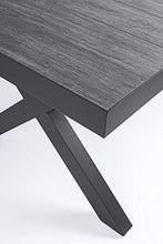 TAVOLO OLAV 195X91 ANTRACITE SJ61