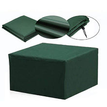 litulituhallo - Copertura impermeabile rettangolare per mobili da giardino e esterni, per tavolo da patio, 150 x 150 x 70 cm, lavabile