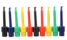 SaySure - 10pcs Large Size Round Single Hook Clip Test Probe