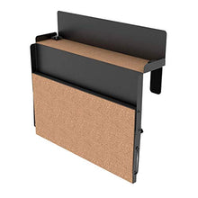 LEVIRA Tavolo Pieghevole da Balcone ForFun, 48 x 35 x 29 - Nero