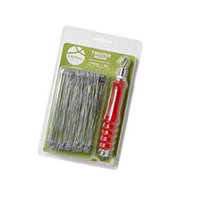 Catral 48010009 Twister Hook e 100 Fascette, Marrone, 22 x 3 x 8 cm