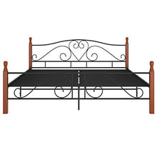 FAMIROSA Giroletto Nero in Metallo 180x200 cm-4937