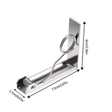 duhe189014 Clip per tovaglie Clip in Acciaio Inossidabile ad Alta Resistenza ad Alta Resistenza Clip per tovaglie Spesse 6CM 2CM per Esterni e Interni Designer Standard