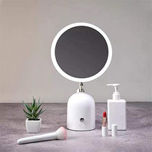Lshbwsoif Specchio Trucco Specchio Con Luce LED Portatile USB Ricaricabile Dimmerabile Lampada Regolabile Per Bagno Camera Da Letto