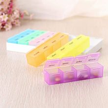 DOITOOL - Contenitore per pillole da viaggio, a 28 celle, portatile, in plastica, organizer settimanale per medicina