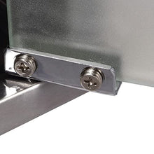 Armadietto per Medicinali Quattro Ripiani in Acciaio Inox 30x12x60 cm