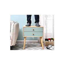 SLL- Legno Solido Comodino Comodino Laterale Forma Semplice e Durevole e Pratico