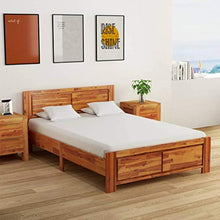 SKM Giroletto in Legno Massello Acacia 140x200 cm