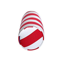 CJC Cuscini Schienale Federa Tessili Round Back Leg Roll Memory Foam Cotton 15x45cm Multifunzione