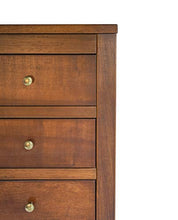 Dmora Comò cassettiera 4 cassetti + 2 cassettoni, Legno-cm. 120 x 88 x 55 cm
