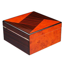 BINGFANG-W High Gloss Finito Cigar Box Cedar Cigar Humidor Cigar Box con Cigar Humidor