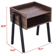 YGB Comodino Comodino Comodino retrò Tavolino da caffè Mobili creativi Armadietto Multifunzionale Tavolino Comodino Comodino