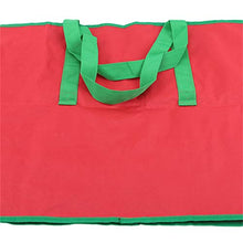 Yeucan Custodia per Cuscino da Esterno Borsa da Giardino Rettangolare Mobili Maniglia per Patio Cerniera per Albero di Natale