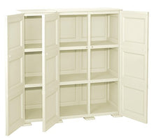 Tontarelli S.p.A. Armadio 3 Moduli, Ante TRAF. Mobile Contenitore, Angora, 118x47x125 cm