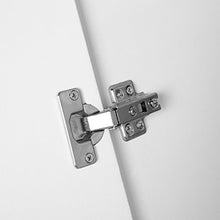 None Brand Set di mobili per la casa Armadio Alto 4 + 4 cassetti e cassettiera Comodino Bianca