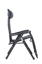 Crespo ap-232/86 Air Deluxe Sedia reclinabile, Grigio, 86 x 72 x 118 cm