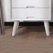 H-CAR Camera da Letto Semplice e Moderna con Mini Comodino Bianco in Legno massello, Design a Tre cassetti