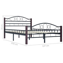 SKM Giroletto Nero in Metallo 120x200 cm (19.8kg) Nero-5292