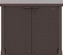 Duramax IFOFGB003 - Cassapanca per cubetti di plastica, Colore: Marrone
