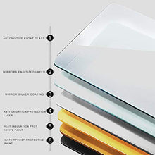 Armadietti a specchio per Bagno Specchio per Trucco Specchio con ripiano Armadio per lavabo Armadio per medicinali a Parete (Color : Bianca, Size : 70 * 14 * 80cm)