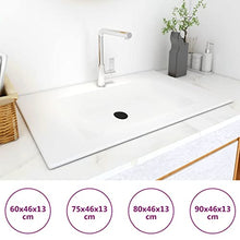 vidaXL Lavabo da Incasso 800x460x130 mm in SMC Bianco