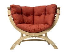 Amazonas Hammock Siena Telo Poltrona, Terracotta, Rosso, 58x118.5x93.5 cm