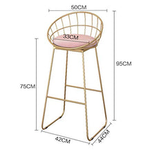 N/Z Daily Equipment Stool Dining Table Set 3 Piece Barstools Fashion Elegant Breakfast Bistro Pub Table with 2 Chairs for Kitchen And Restaurant Set of 3