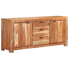 vidaXL Credenza 175x40x75 cm in Legno Massello di Acacia