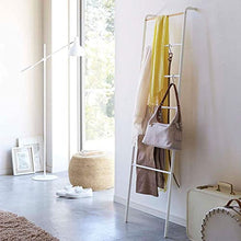 Gerson 2812 Scala Portasciugamani Metallo, Bianco, 45x24x160 cm