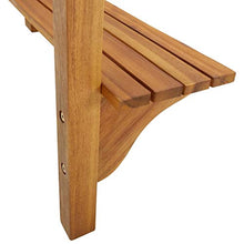 FAMIROSA Tavolo da Bar da Balcone 90x37x122,5 cm in Massello di Acacia