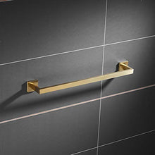 Portasciugamani da parete 60 cm, color oro spazzolato