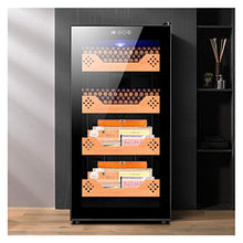 EVEN Dispositivo di Raffreddamento del Sigaro, humidor, Acciaio Inossidabile e Nero, Sigaro 300-400