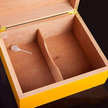 ZYING Fatto a Mano in Legno Cigar Box Desktop Humidor - Cigar Box Valigia Versatile Seal Resistente all'Usura